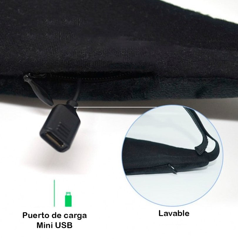 Máscara Relajante Bluetooth - Relajación total, música y descanso asegurado